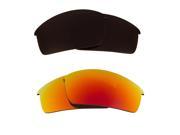 New SEEK Replacement Lenses for Oakley Sunglasses O ROKR PRO Brown Red Mirror