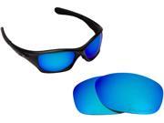 New SEEK Polarized Replacement Lenses for Oakley PIT BULL Blue Mirror