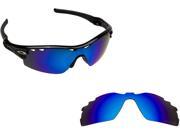 New SEEK Polarized Replacement Lenses for Oakley VENTED RADAR PITCH Blue Mirror