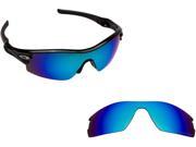 New SEEK Polarized Replacement Lenses for Oakley RADAR PITCH Blue Mirror ON SALE