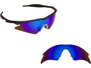 New SEEK Polarized Replacement Lenses for Oakley M FRAME SWEEP Blue Mirror