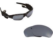 New SEEK Polarized Replacement Lenses for Oakley THUMP Silver Mirror SALE