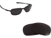 New SEEK Polarized Replacement Lenses for Oakley C WIRE Black