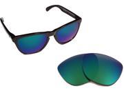 New SEEK Polarized Replacement Lenses for Oakley FROGSKINS Jade Green Mirror