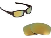 New SEEK Polarized Replacement Lenses for Oakley FIVES 3.0 Green Mirror ON SALE