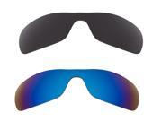 New SEEK Polarized Replacement Lenses for Oakley ANTIX Grey Blue Mirror ON SALE