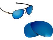 New SEEK Replacement Lenses for Oakley PLAINTIFF Blue Mirror ON SALE 100% UV