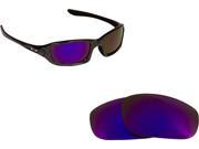 New SEEK Polarized Replacement Lenses for Oakley FIVES 2009 Purple Mirror SALE