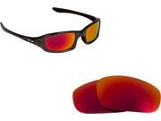 New SEEK Replacement Lenses for Oakley Sunglasses FIVES 4.0 Red Mirror ON SALE