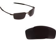 New SEEK Polarized Replacement Lenses Oakley Sunglasses SQUARE WIRE 2006 Black