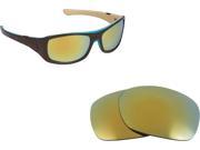 New SEEK Replacement Lenses for Oakley SIDEWAYS Green Mirror ON SALE 100% UV