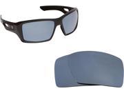 New SEEK Polarized Replacement Lenses for Oakley EYEPATCH 2 Silver Mirror SALE