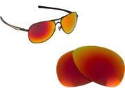 New SEEK Replacement Lenses for Oakley PLAINTIFF Red Mirror ON SALE 100% UV