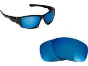 New SEEK Polarized Replacement Lenses for Oakley Sunglasses TEN Blue Mirror SALE