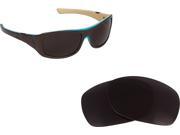 New SEEK Replacement Lenses for Oakley Sunglasses SIDEWAYS Black ON SALE