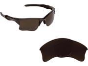 New SEEK Replacement Lenses for Oakley Sunglasses HALF JACKET 2.0 Brown ON SALE