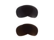 New SEEK Replacement Lenses for Oakley PLAINTIFF Brown Grey ON SALE 100% UV
