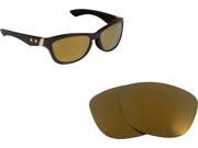 New SEEK Replacement Lenses for Oakley Sunglasses JUPITER 24K Gold Mirror SALE