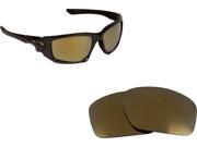 New SEEK Replacement Lenses for Oakley SCALPEL 24K Gold Mirror ON SALE