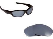 New SEEK Polarized Replacement Lenses for Oakley STRAIGHT JACKET Silver Mirror