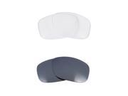 New SEEK Replacement Lenses for Oakley TEN Clear Silver Mirror ON SALE 100% UV