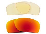 New SEEK Replacement Lenses for Oakley CANTEEN HI Yellow Yellow Mirror ON SALE