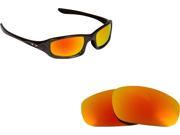 New SEEK Replacement Lenses for Oakley FIVES 4.0 Radiant Yellow Mirror ON SALE