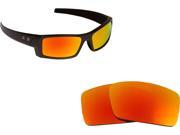New SEEK Polarized Replacement Lenses Oakley GASCAN S Small Yellow Mirror SALE