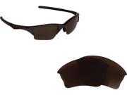 New SEEK Polarized Replacement Lenses for Oakley HALF JACKET XLJ Brown ON SALE