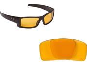 New SEEK Replacement Lenses for Oakley Sunglasses GASCAN S Small Amber ON SALE