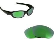 New SEEK Polarized Replacement Lenses for Oakley STRAIGHT JACKET Green Mirror