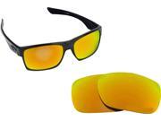 New SEEK OPTICS Replacement Lenses for Oakley TWOFACE Gold Mirror ON SALE