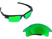 New SEEK Polarized Replacement Lenses for Oakley FAST JACKET XL Green Mirror