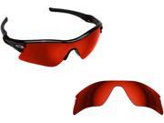 New SEEK Polarized Replacement Lenses for Oakley RADAR RANGE Red Mirror ON SALE