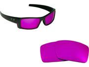 New SEEK Polarized Replacement Lenses for Oakley GASCAN S Small Cold Red Mirror