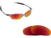 New SEEK Polarized Replacement Lenses for Oakley Sunglasses JULIET Red Mirror