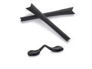 New SEEK OPTICS Rubber Kit Earsocks Nose Pads for Oakley RADAR SERIES Black