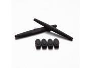 New SEEK OPTICS Rubber Kit Earsocks Nose Pads for Oakley JULIET Black
