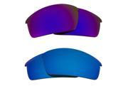New SEEK Polarized Replacement Lenses for Oakley THUMP PRO Purple Blue Mirror