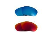 Best SEEK Replacement Lenses for Oakley STRAIGHT JACKET Red Blue Mirror Best SEEK Replacement Lenses for Oakley STRAIGHT JACKET Red Blue Mirror