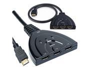 Pigtail Hdmi Switch 3X1 High Quality Hdmi Splitter Switch