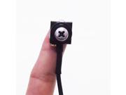 Mini Tiny Spy camera Screw Audio Wired CCTV Security Surveillance CMOS Color Video Camera Hidden camera 600TV Line NTSC PAL