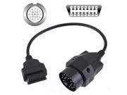 20 PIN Vehicle Diagnostic Connector Data Link Cable For BMW 28CM