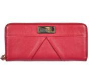 Marc by Marc Jacobs women s wallet leather coin case holder purse card bifold raspberries fucsia