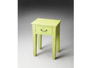 Green Avignon Chairside Table Artifacts 2755292