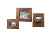 Uttermost Ambrosia Copper Photo Frames S 3