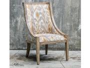 Uttermost Alabaster Driftwood Accent Chair