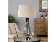 Uttermost Durazzano Gray Glass Table Lamp