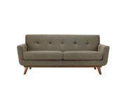 Modway Furniture Engage Wood Loveseat Oatmeal EEI 1179 OAT