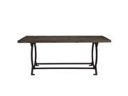Modway Furniture Effuse Wood Top Dining Table Brown EEI 1205 BRN